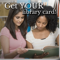 Library Card image tile